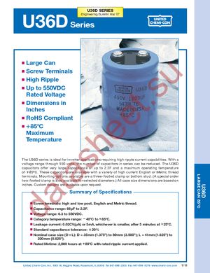 E36D101LPN563TEM9M datasheet  